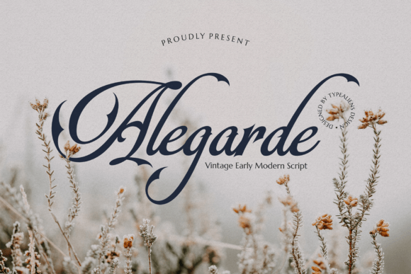 Alegarde: A Gothic-Infused Script for Timeless Elegance