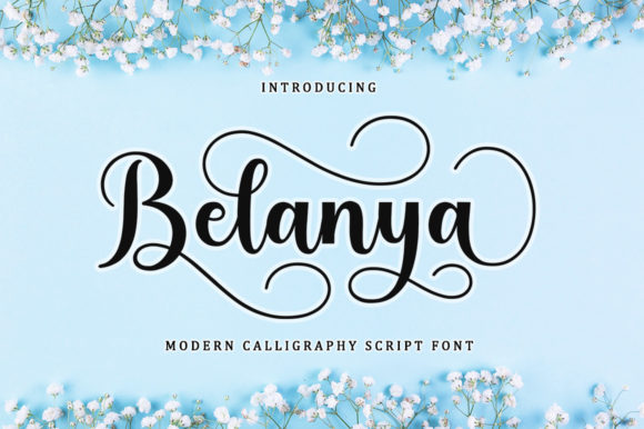 Belanya Script: The Elegant Font for Modern Branding