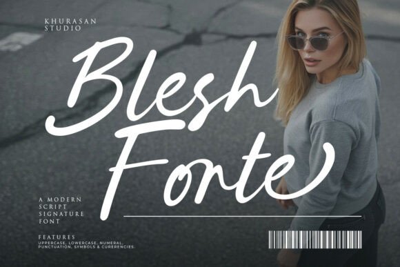 Blesh Forte: The Script Font That Feels Genuinely Handwritten