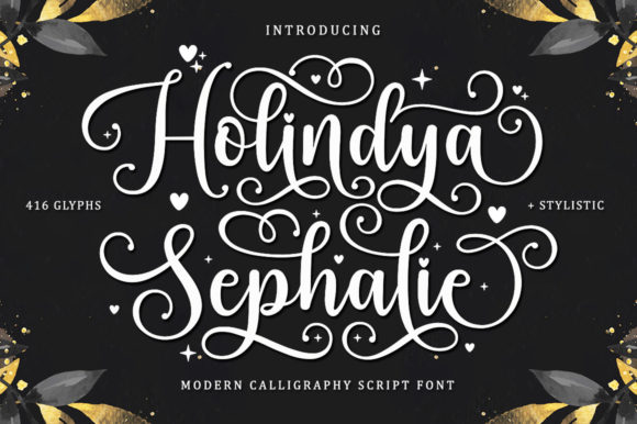 Discover the Elegance of Holindya Sephalie Font
