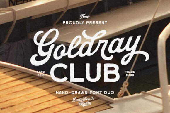 Goldray Club: A Typeface Duo with Retro Soul and Modern Ease