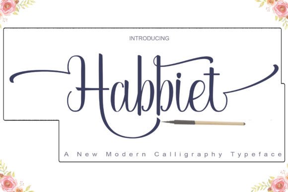 Habbiet: A Fresh Handwritten Font for Authentic Designs
