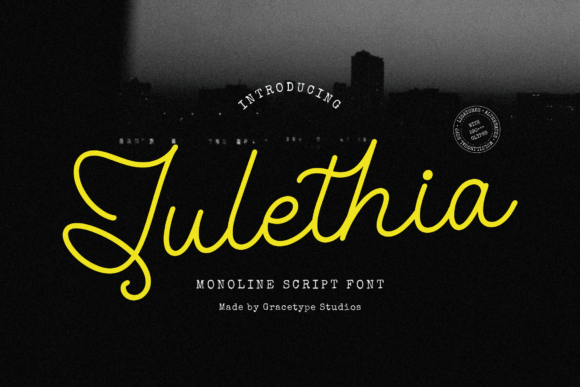 Julethia: A Modern Script for Unforgettable Branding