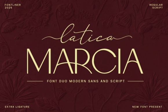 Latica Marcia: A Font Pairing for Modern Branding