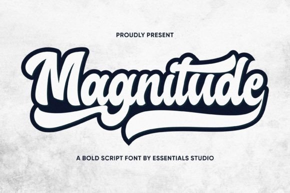 Magnitude: The Bold Script Font That Commands Attention