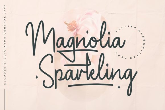 Magnolia Sparkling: Elevating Your Brand with Elegant Script