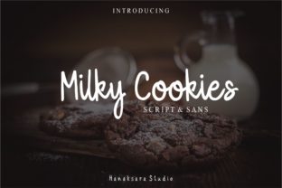 Milky Cookies: A Sweet Script Font for Heartfelt Projects