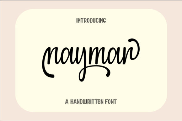 Naymar: The Handwritten Font for Authentic Brand Storytelling
