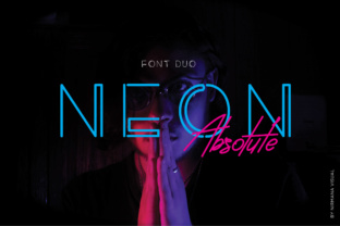 Neon Absolute Duo: A Modern Font for Bold Branding