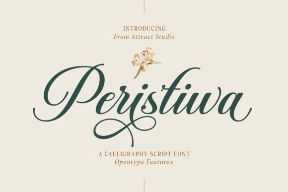 Peristiwa: A Vintage Calligraphic Script for Timeless Designs