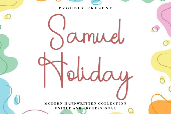 Samuel Holiday: The Signature Font for Modern Elegance